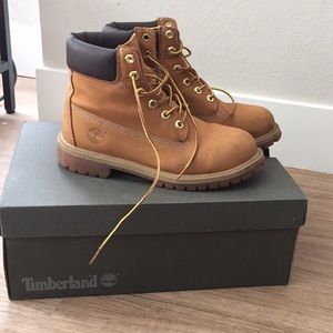Tan Timberland Boots